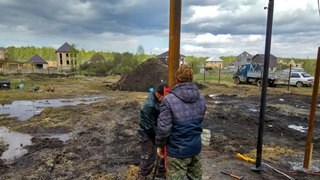Заказать монтаж винтовых свай в Боровичи - цена под ключ с доставкой от 1869 шт