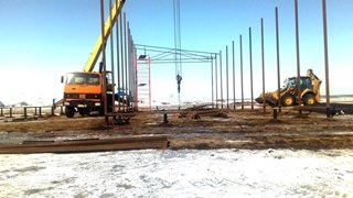 Аренда экскаватора погрузчика с ямобуром в Боровичи цена от 1557 руб